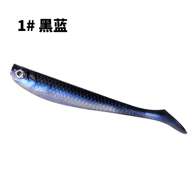5Pcs  Fishing Lures Wobblers For Pike 6cm1.3g Soft Lure Silicone Bait  Fish  Artificial Baits Pesca Fishing Tackle Soft bait