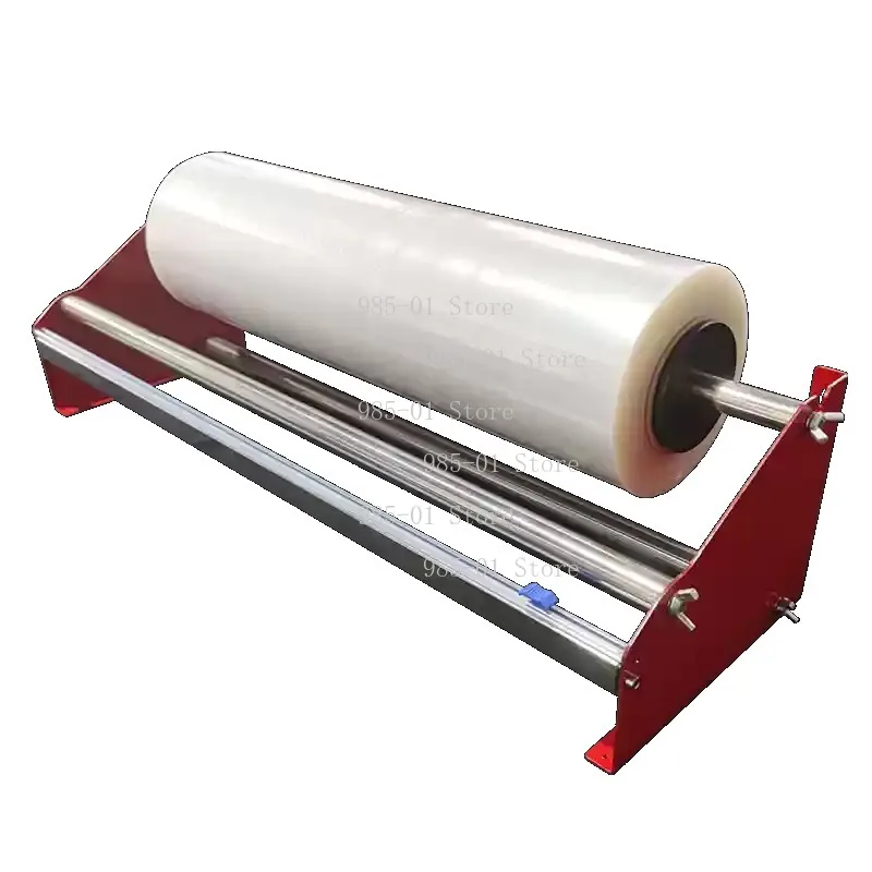 Industrial Pallet Stretch Wrap Machine with Film Dispenser, Suitable for Warehouse Retail Food Delivery Packing