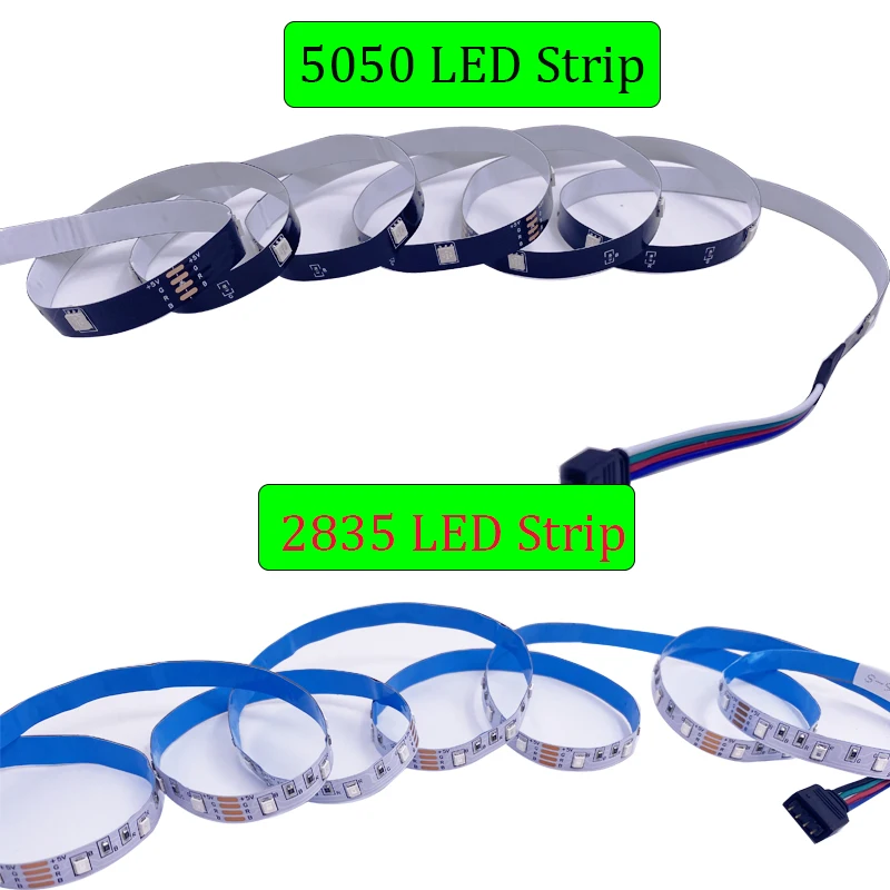 LED Strip Lights 3AA Battery 5V USB 5050SMD Flexible RGB Led Light For Room Vanity,Computer,Wine Cabinet,Wardrobe,Motorhome