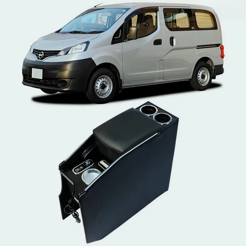 

PL-Compatible con la consola interior l NV200 con puerto USB, consola multifunción con reposabrazos para NV200