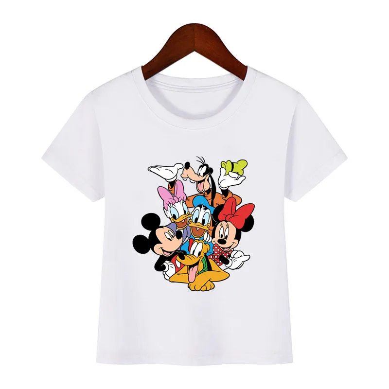 Mickey Minnie Mouse & Friends Cartoon Patches for Clothes Heat Transfer Stickers DIY Kids T shirt Iron on for Women Appliqued