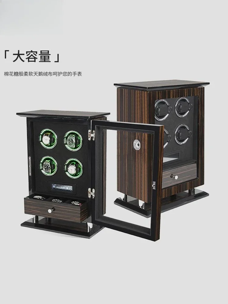 Imported password, fingerprint lock, rechargeable , watch shaker, precious mechanical , watch collection box.