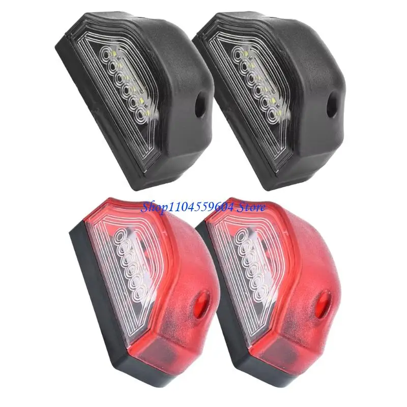 

12QM Bright White LED Vehicle License Lamp Weather Resistant Housing Quick Mount Design Commercial Use