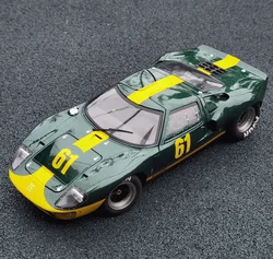 Solido 1:18 Fo~rd GT40 MK1 Le Man Jim Click 1966 #61 racing car model