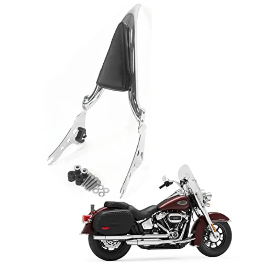 

Хромированная спинка Sissy Bar для Harley Heritage Classic FLHC Street Bob FXBB 20182023 Softail Standard 1823 Softail Slim FLSL Del