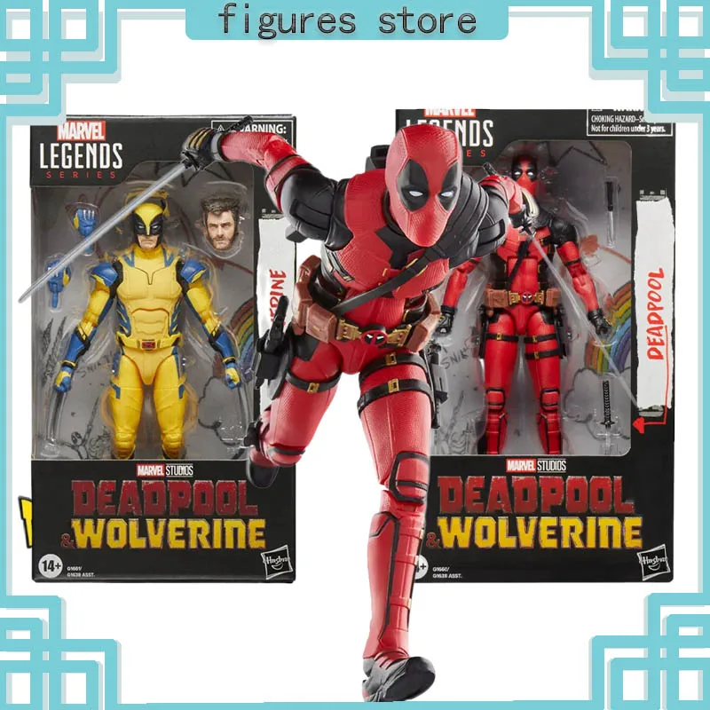 

6-Inch Original Marvel Legends Series: Third Film Deadpool & Wolverine aniem figurine Action Figure collection model kids gifts