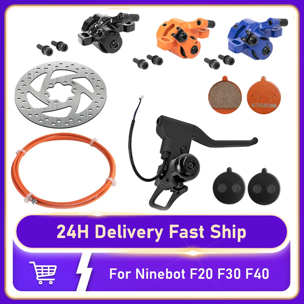 Elektroroller-Bremshebel Scheibenbremsteile für Ninebot F20 F30 F40 Bremssattel Bremskabel Bremsbelag Ersatzteile