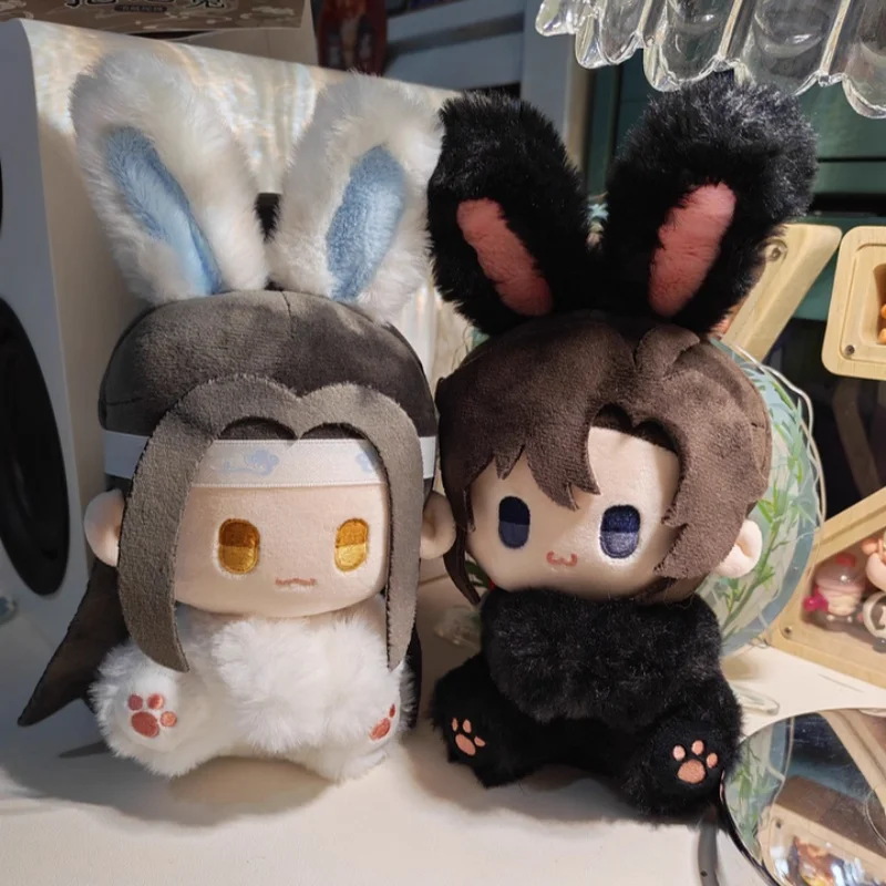 

Аниме Mo Dao Zu Shi: Плюшевая игрушка-кролик 15 см (Лань Ванцзи, Вэй Усянь), мягкая коллекционная кукла, подарок