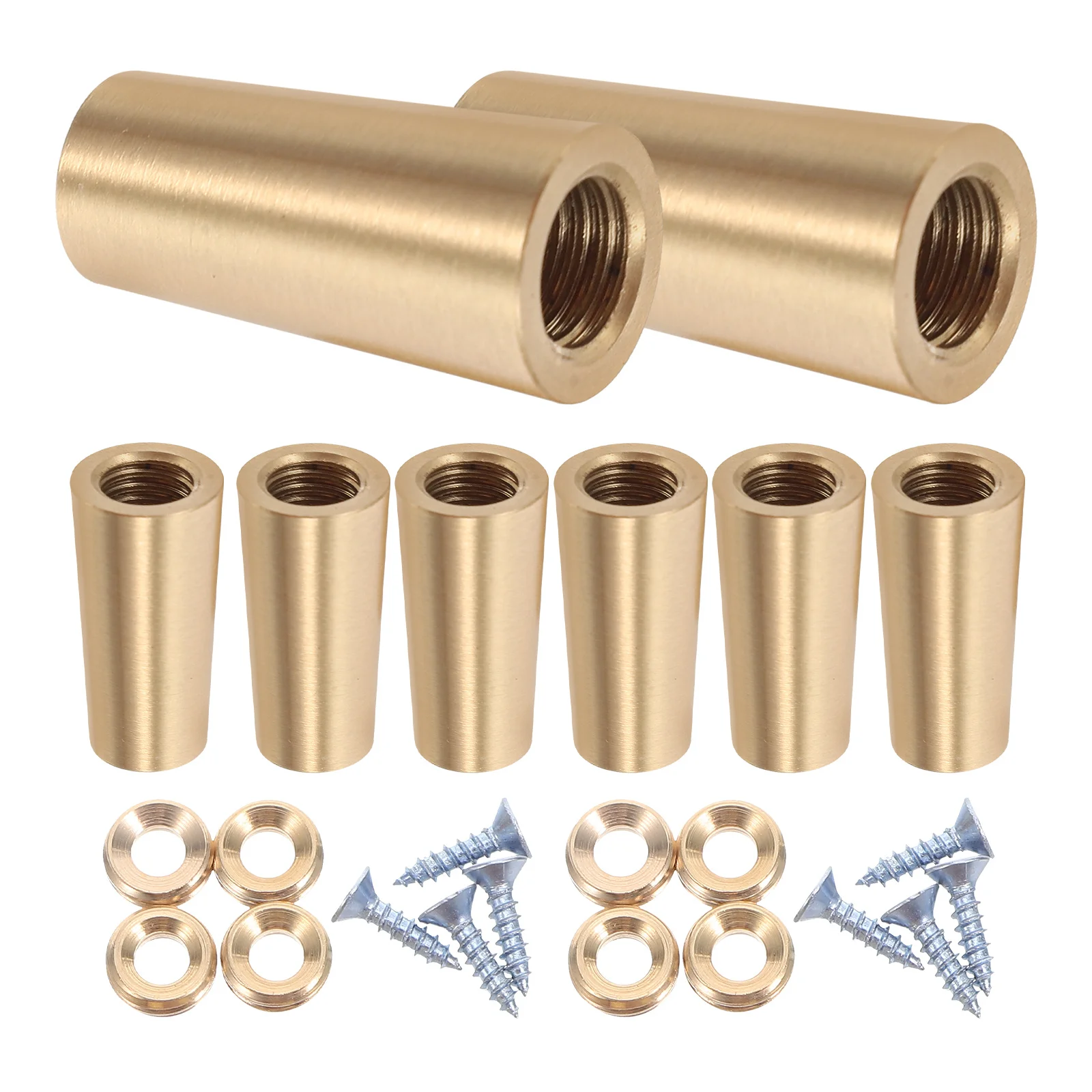 

8 шт., комплект латунных ножек для мебели, современный минималистичный стиль, нескользящая основа для деревянного подноса, ювелирного судна, шкафа, стола, защита ножек