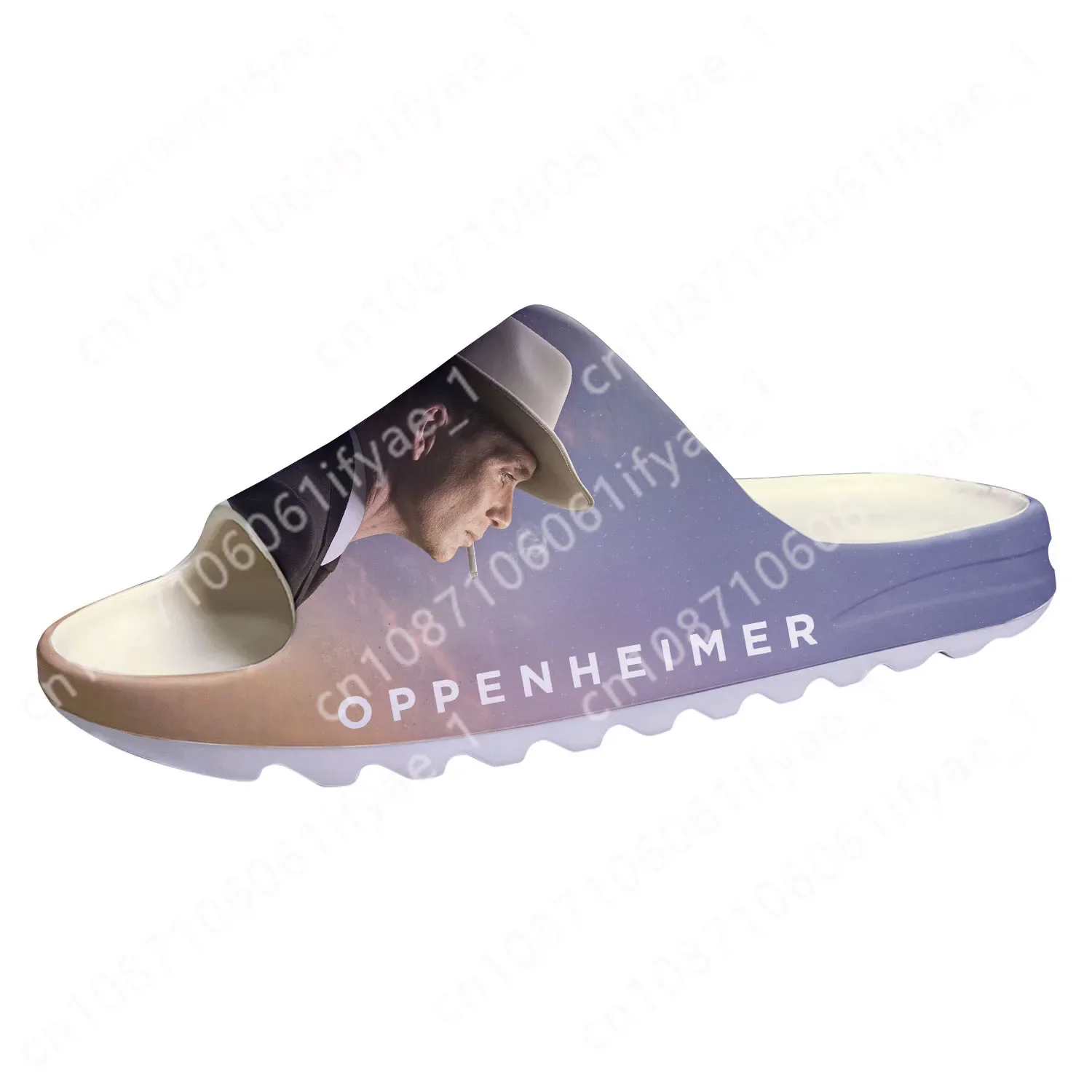 

Oppenheimer Soft Sole Sllipers Home Clogs Cillian Murphy Step On Water Shoes Mens Womens Teenager Step in Customized Sandals