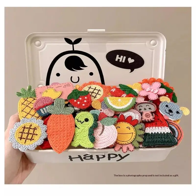 1 Set Modische Cartoon-Magie-Aufkleber für Haarschmuck und Kopfbedeckung für Mädchen – Detail 8