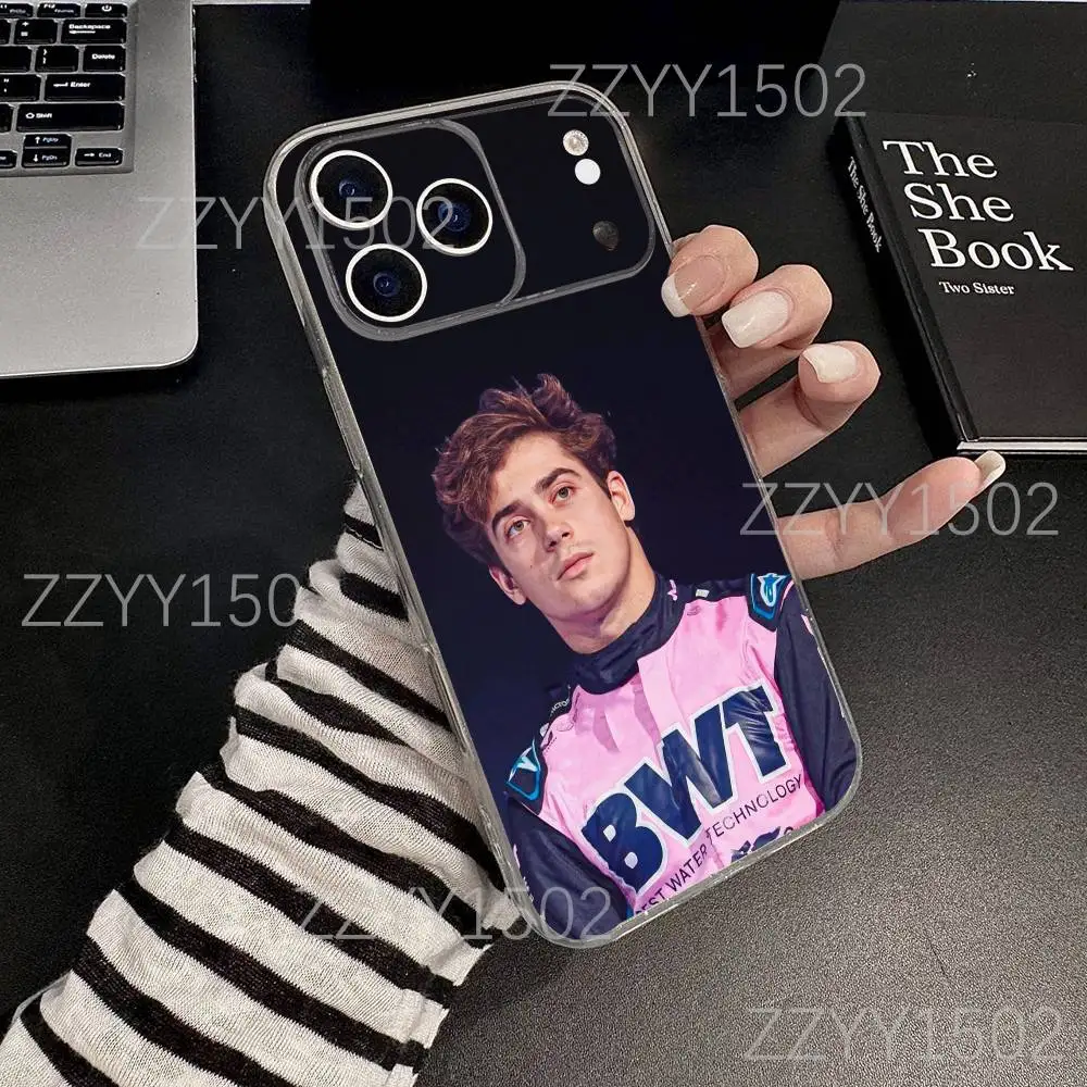 حافظة هاتف F1 Argentina F-FrancoS 43 لهواتف iPhone 17,16,15,14,13,12,11 Pro,Max,Plus,X,XS,XR,SE4,E Mini شفافة ناعمة #3