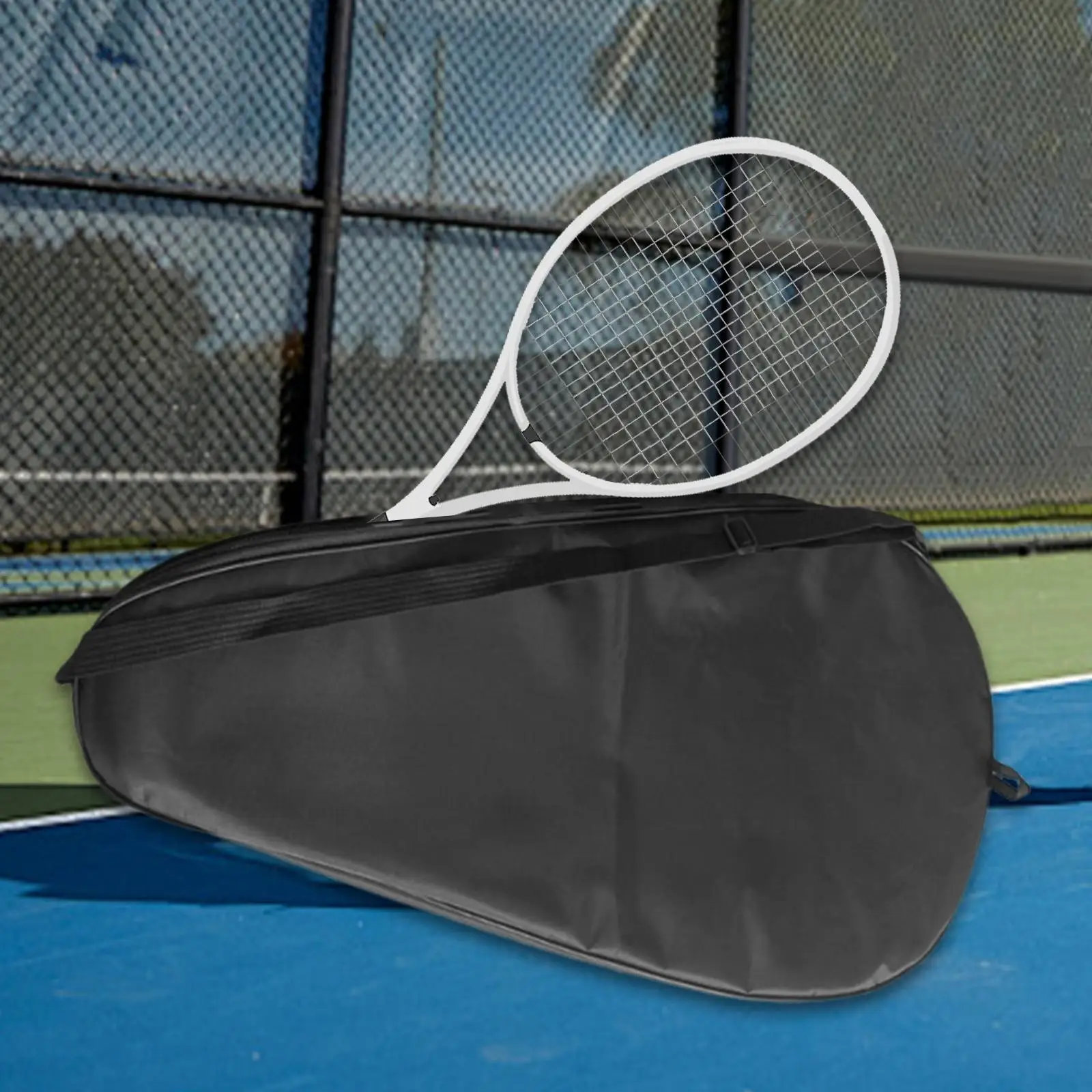 Tennis Racquet Cover Bag Tennis Shoulder Bags with Adjustable Strap for Beginner
