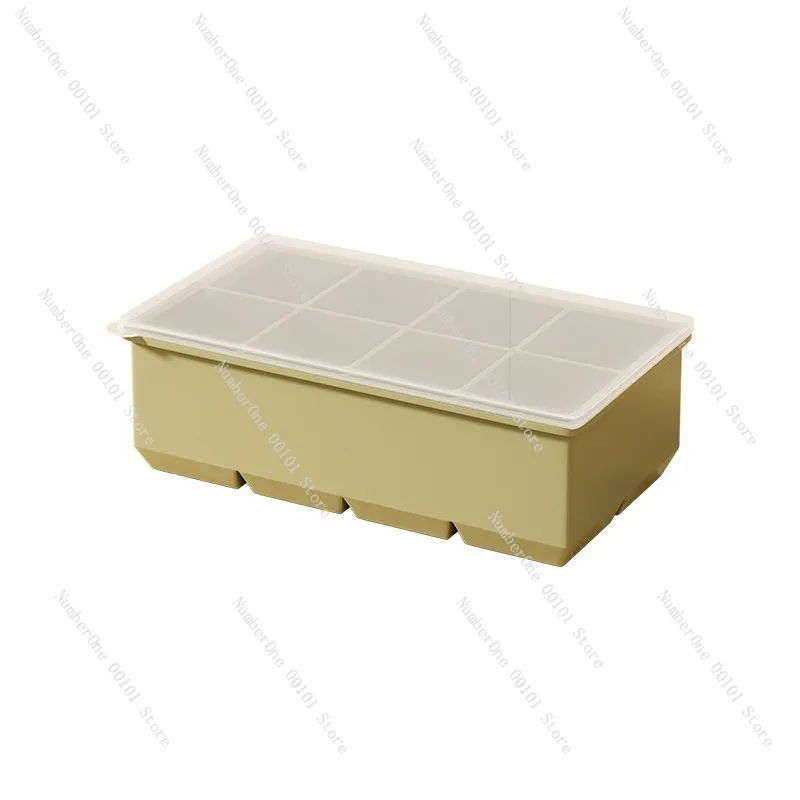Silicone Ice Cube Mold Large Square Ice Tray Ice Ball Maker Kitchen Making Mold Food Grade  Cube Tray Household