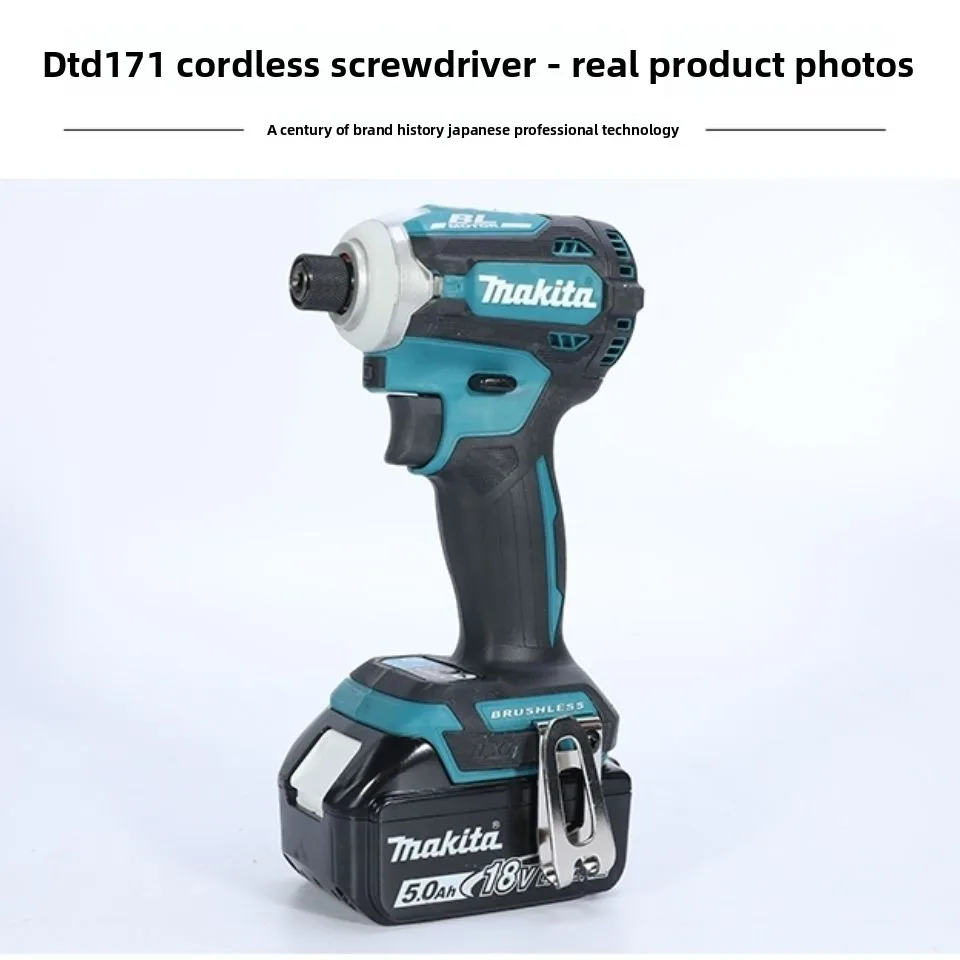 ماكيتا DTD171 18 فولت مفك تأثير بدون فرش - مفك براغي قابل لإعادة الشحن أدوات كهربائية لاسلكية (البطارية غير متضمنة) #2