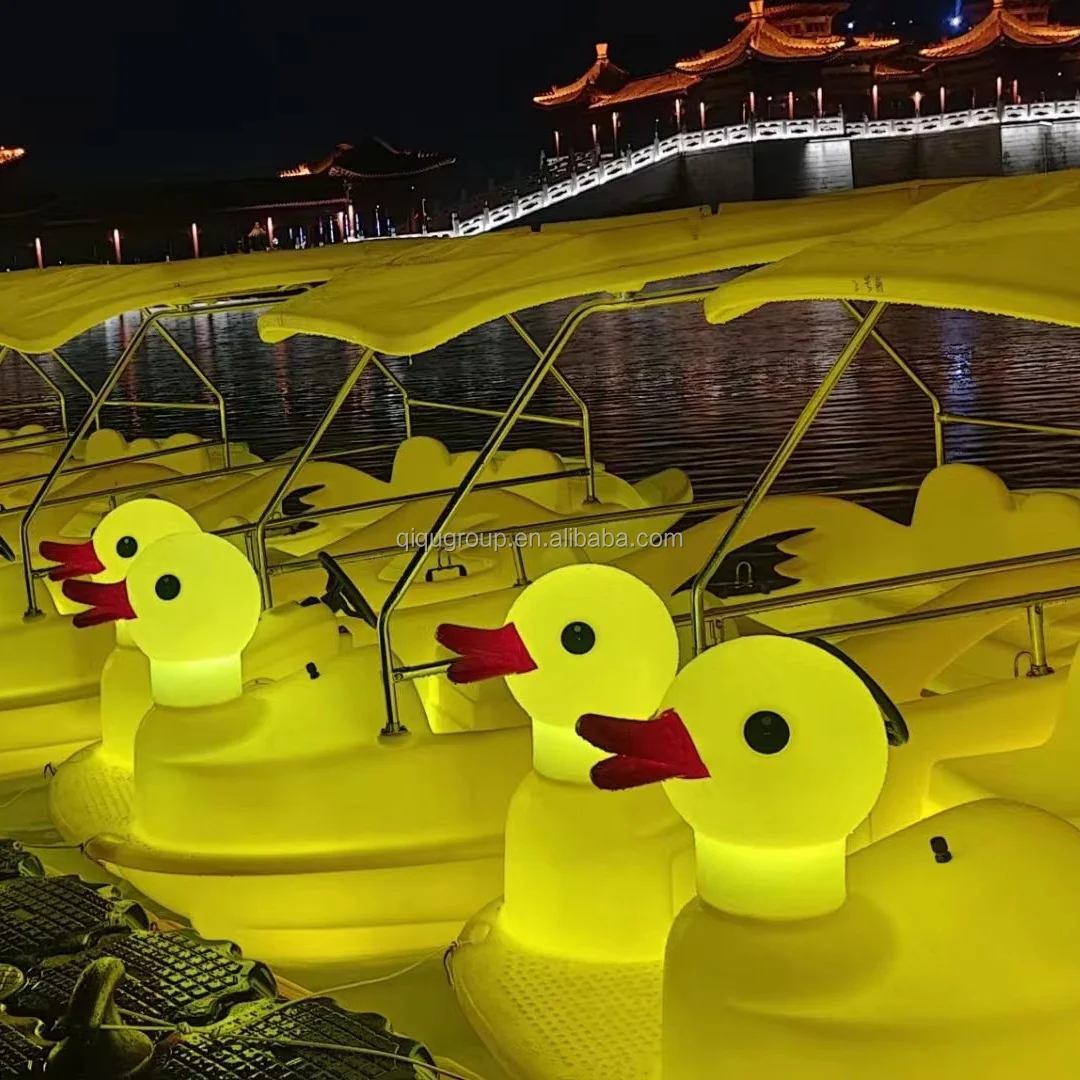 

Water Park Equipment Fish Animal Theme Cheap Electric Water Pedal Boat