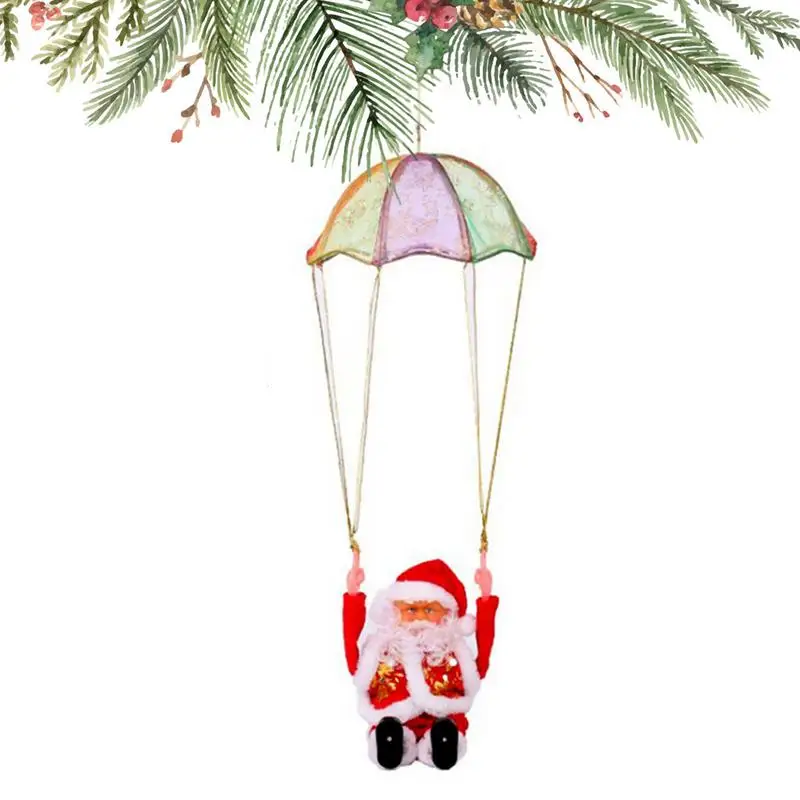 

Musical Santa Claus Santa Claus Doll Toy Electric Parachute Santa For Christmas Tree Santa Claus Toy Santa Claus Doll Toy