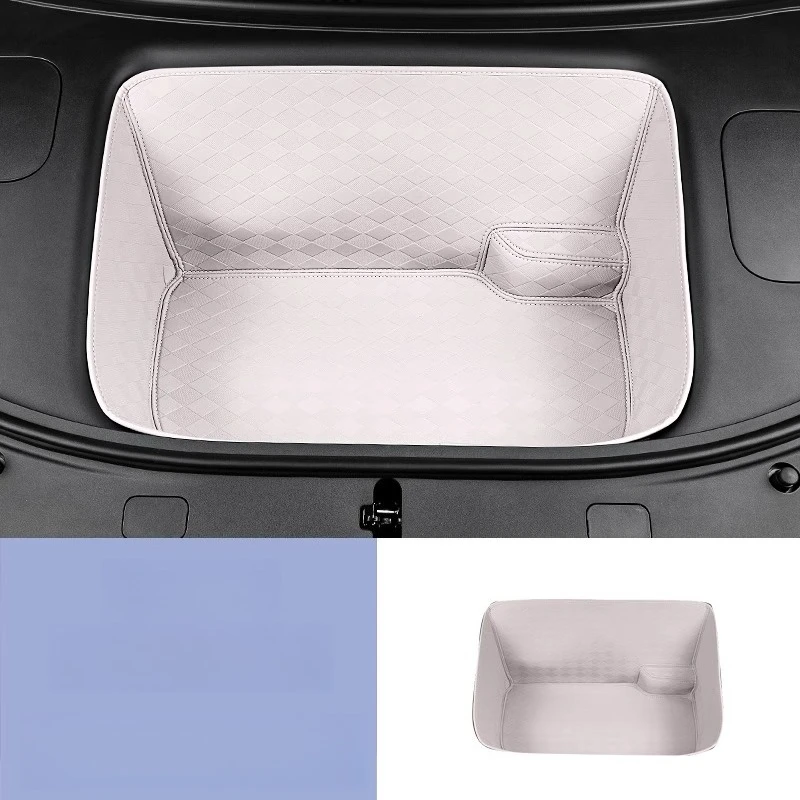 

Waterproof Soundproof Front Compartment Mat for Avatr R7 - Full Coverage Decorative Leather Accessory