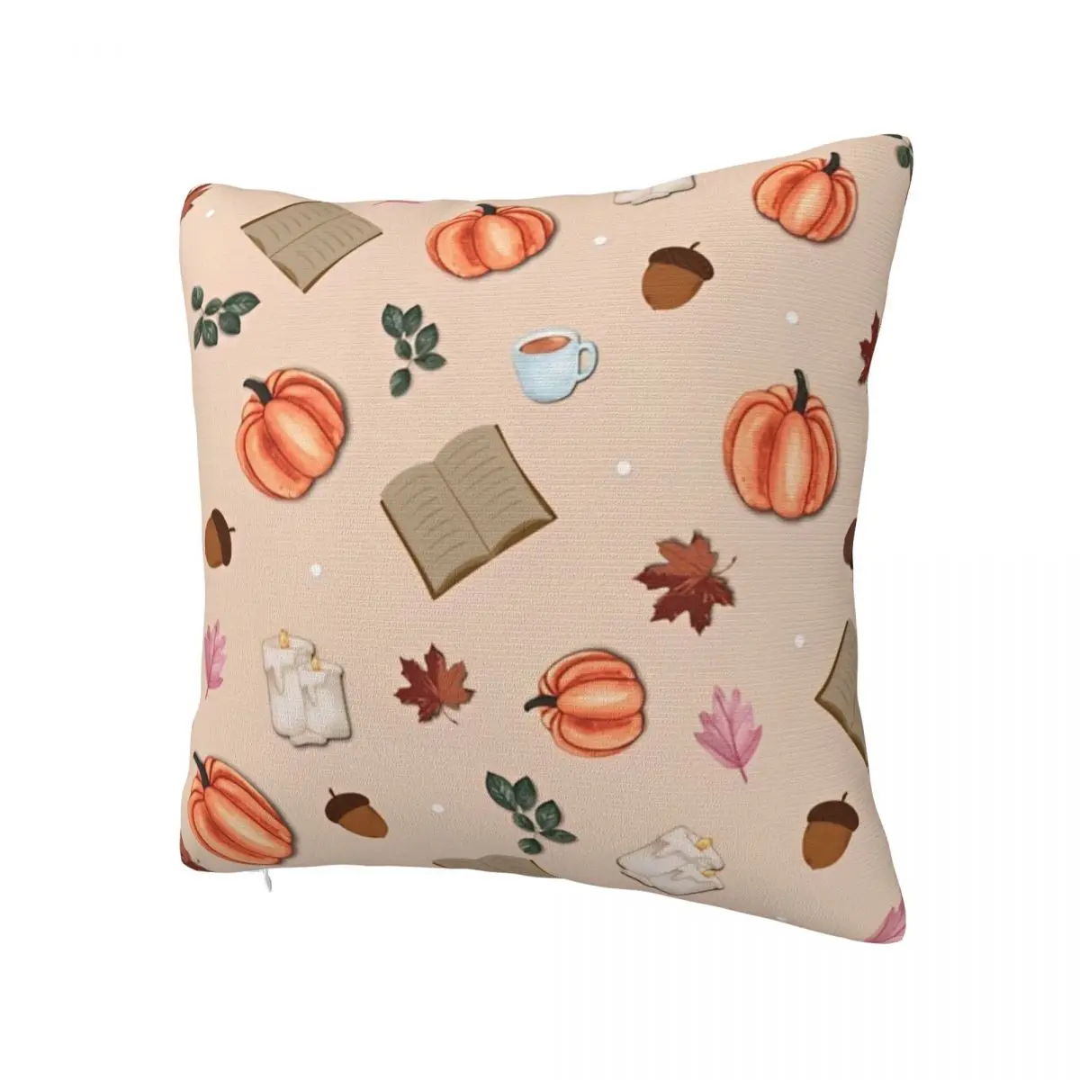 Thanksgiving Pumpkin Turkey Maple Leaf Pillowcase Printed Polyester Cushion Cover Cartoon Pillow Case Cover Home Wholesale 18