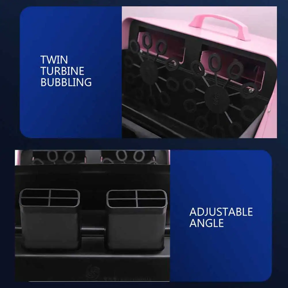 Nieuw aangekomen 500W podium Bubble Machine afstandsbediening voor disco dj pub bruiloft podiumeffect machine podium Bubble Machine