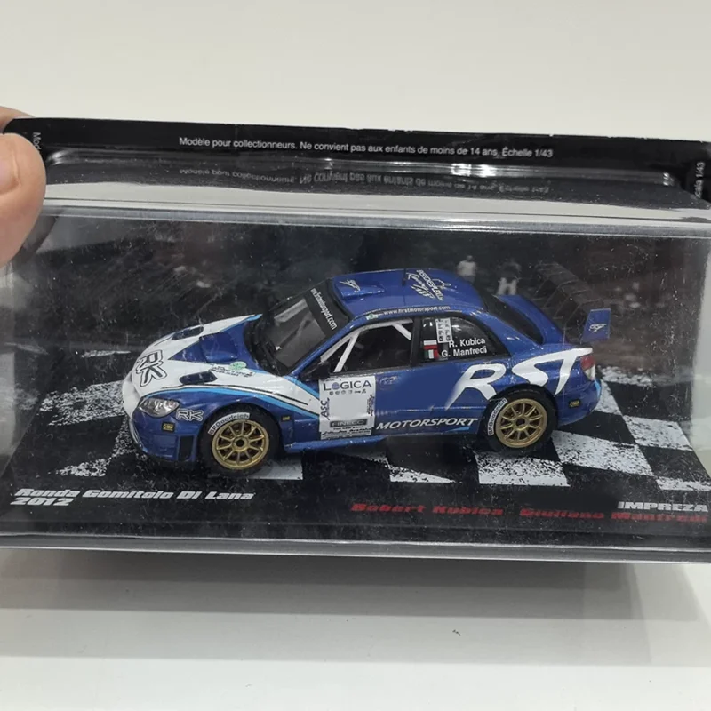 

Модель IXO 1/43 IMPREZA 2012 # Коллекционная статическая модель автомобиля из 3-х сплавов, декоративная, праздничная игрушка, сувенир, подарок
