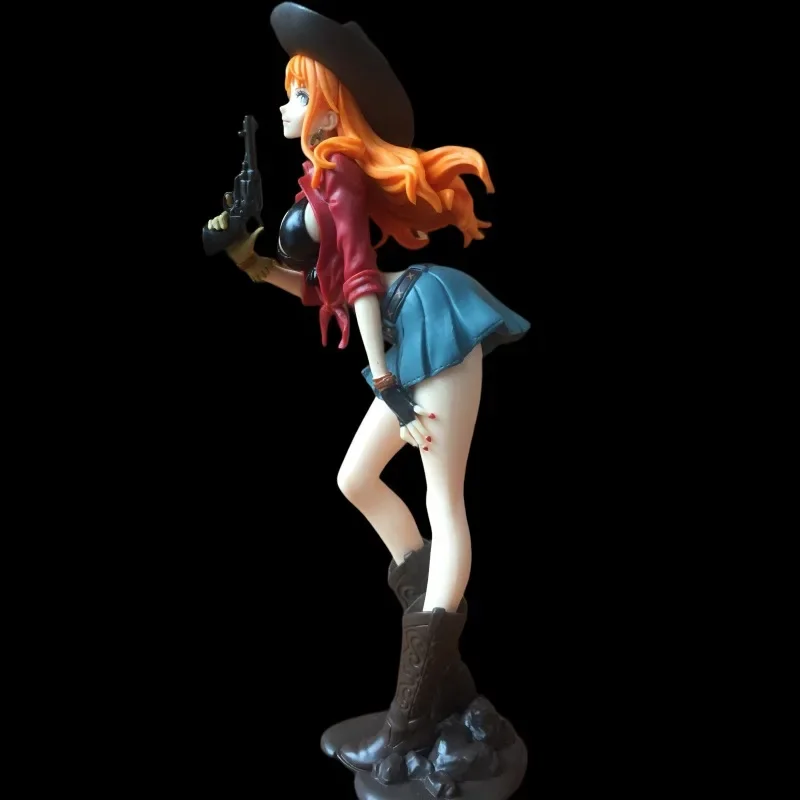 ONE PIECE Cowboy Nami Luffy Gk PVC Statue Action Figurine Desk Collectible Anime Model Toys Figures Gift 18-20cm