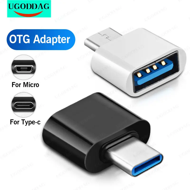 Typ C Zu Usb OTG Adapter 2,0 Micro Usb Telefon Adapter Usbc Smartphone Laptops Zu Usb Maus Gamepad Flash Disk otg Stecker