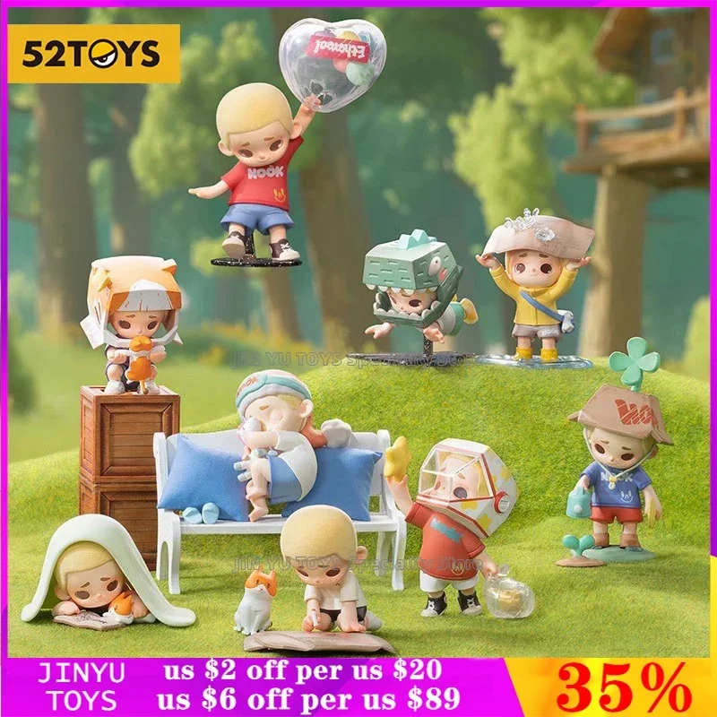 

52TOYS NOOK This Kids Series Mystery Box Trendy Toys Cartoon Cute Anime Figures Confirm Style Model Collection Birthday Gifts