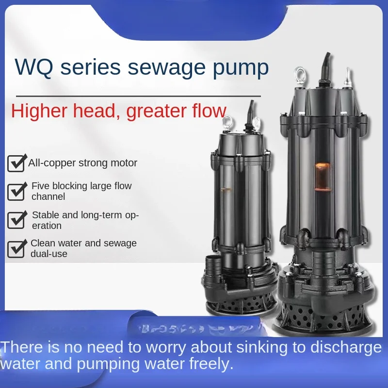 

Sewage Pump High Lift Sewage Pump 380V High Power Construction Site Mine without Blocking