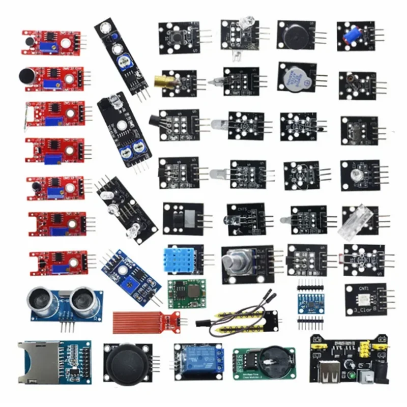 

For arduino 45 in 1 Sensors Modules Starter Kit better than 37in1 sensor kit 37 in 1 Sensor Kit UNO R3 MEGA2560