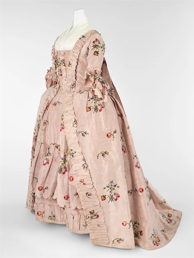 18th Century  Rococo Marie Antoinette  Dress Georgian Era Dresses Renaissance Duchess Costume