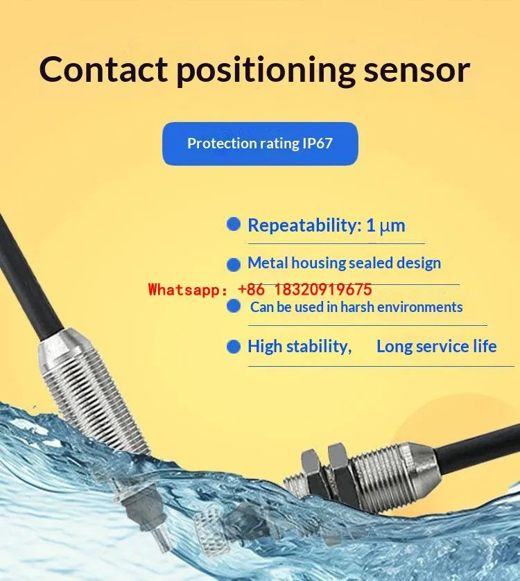 Cyclmotion CNC CHM10PC Position Detection Switch, High-Precision Inductive Switch, Origin Positioner, Contact Sensor