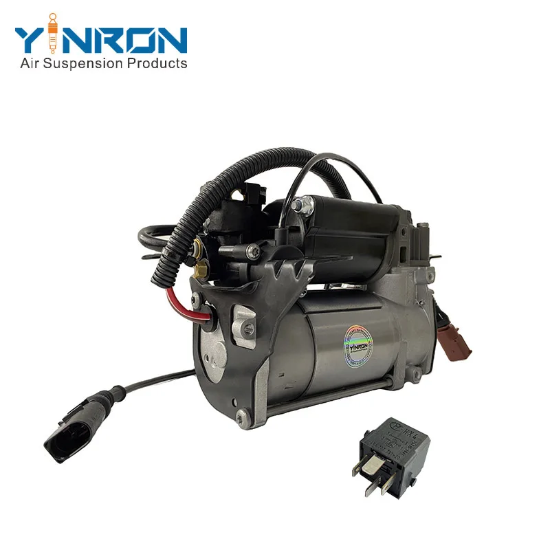 4E0616007A For Audi A8D3 W12 YINRON Air Compressor Pump With Original Relay Suspension Auto Parts 4E0616007C