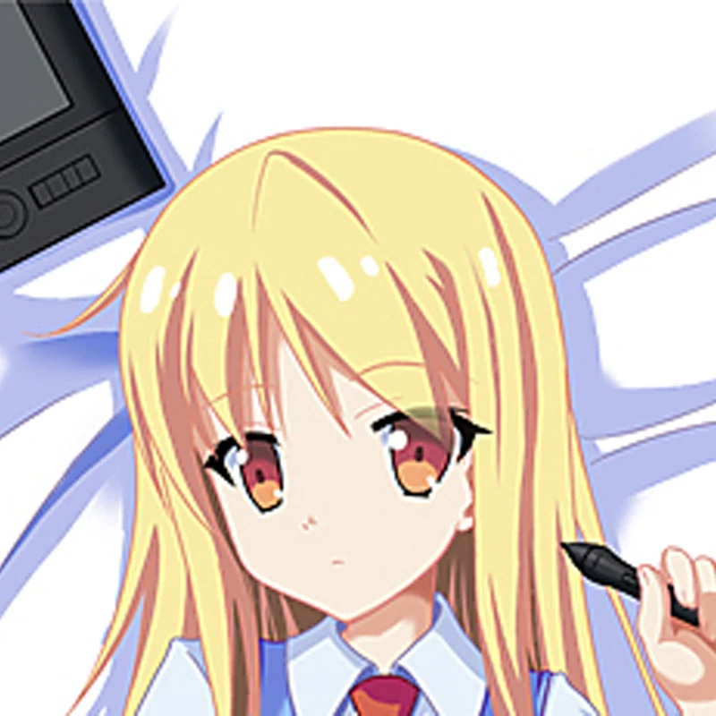 Mashiro Shiina Anime Dakimakura Pillow Cover Double Sided Print Hugging Body Pillow Case Multi Size 120-180cm