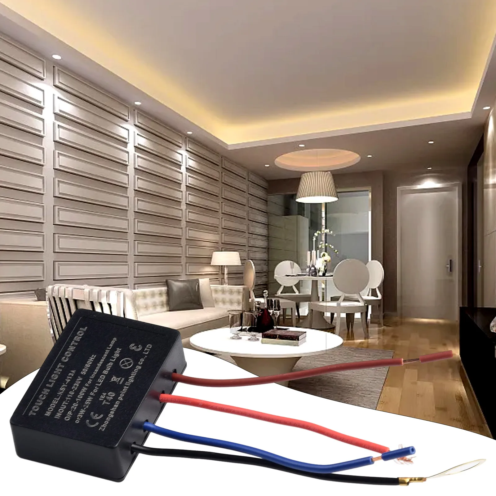 220V Touch Lights Touch Switches Table Lamp Dimmer Control Module Sensor 3 Way Touch Dimming For LED Lights Switch Accessories