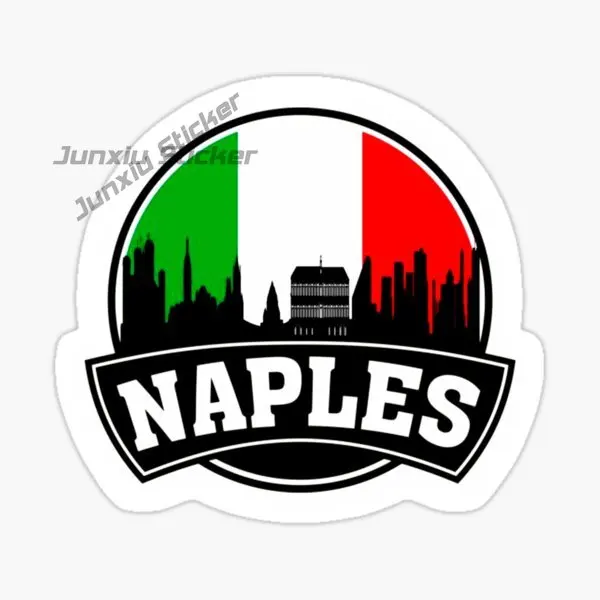 

ITALY NAPLES Car Stickers Scenic Travel Vinyl World Tourist Attractions Decoration Decal Car Parts Accessories