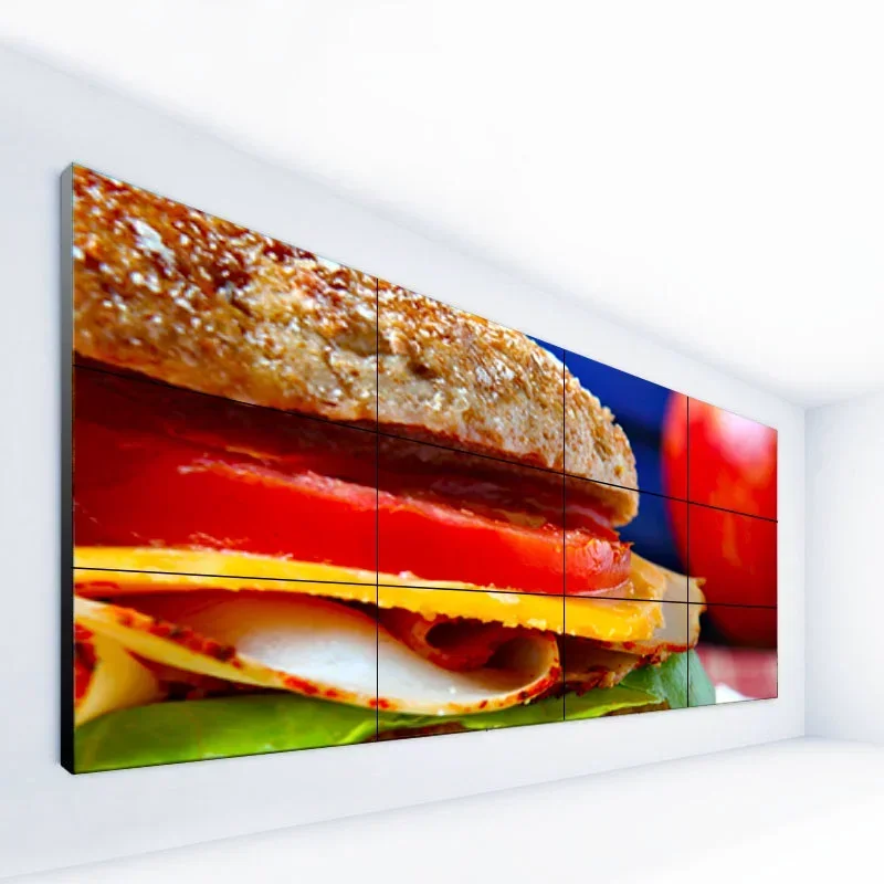 La publicidad al aire libre interior llevó la pantalla de empalme del Lcd de la pared video de la pantalla de la exhibición para el comercio justo de la exposición