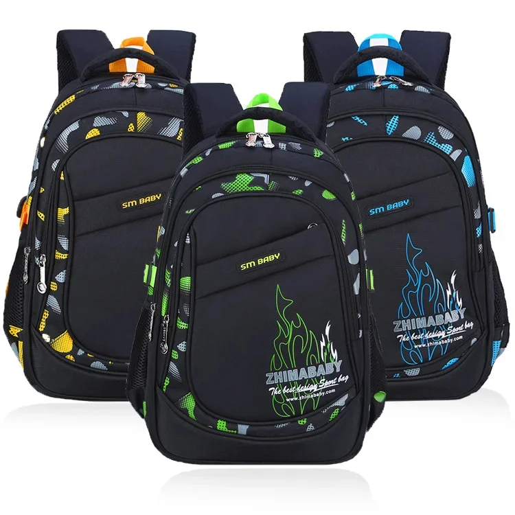 

Bag Children Casual Backpacks Nylon Large Size Student Bags 7-14 Years Waterproof Boy School Backpack Kids Knapsack