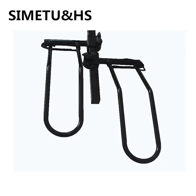 SIMETU&HS-2 Bike Bicycle Hitch Mount Rack Carrier for Car-Tray Style Smart Tilting Design