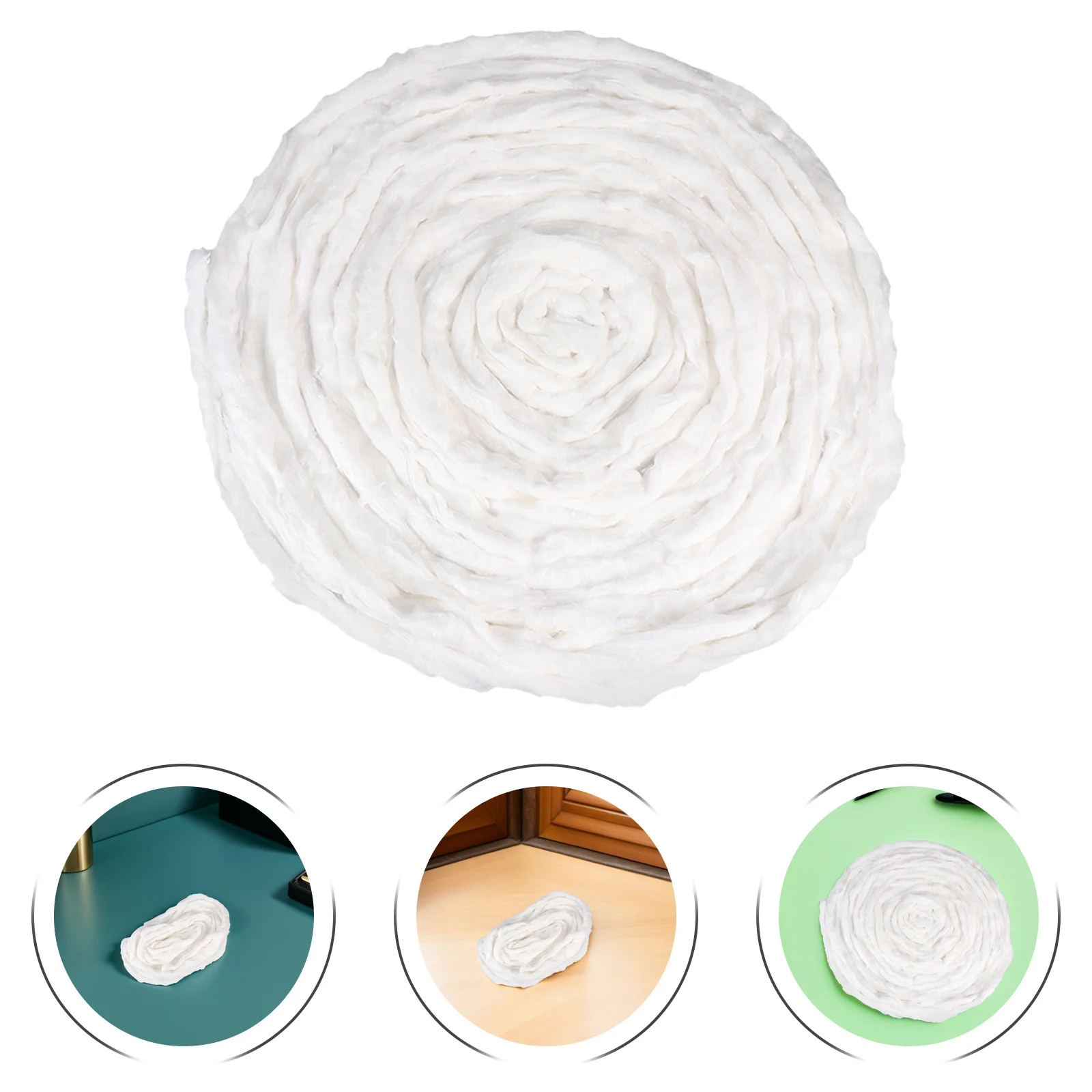

190G Salon Cotton Rolls Hair Perm Coil Strips Absorbent Cotton for Dyeing Styling Manicure Pedicure Beauty Personal Care