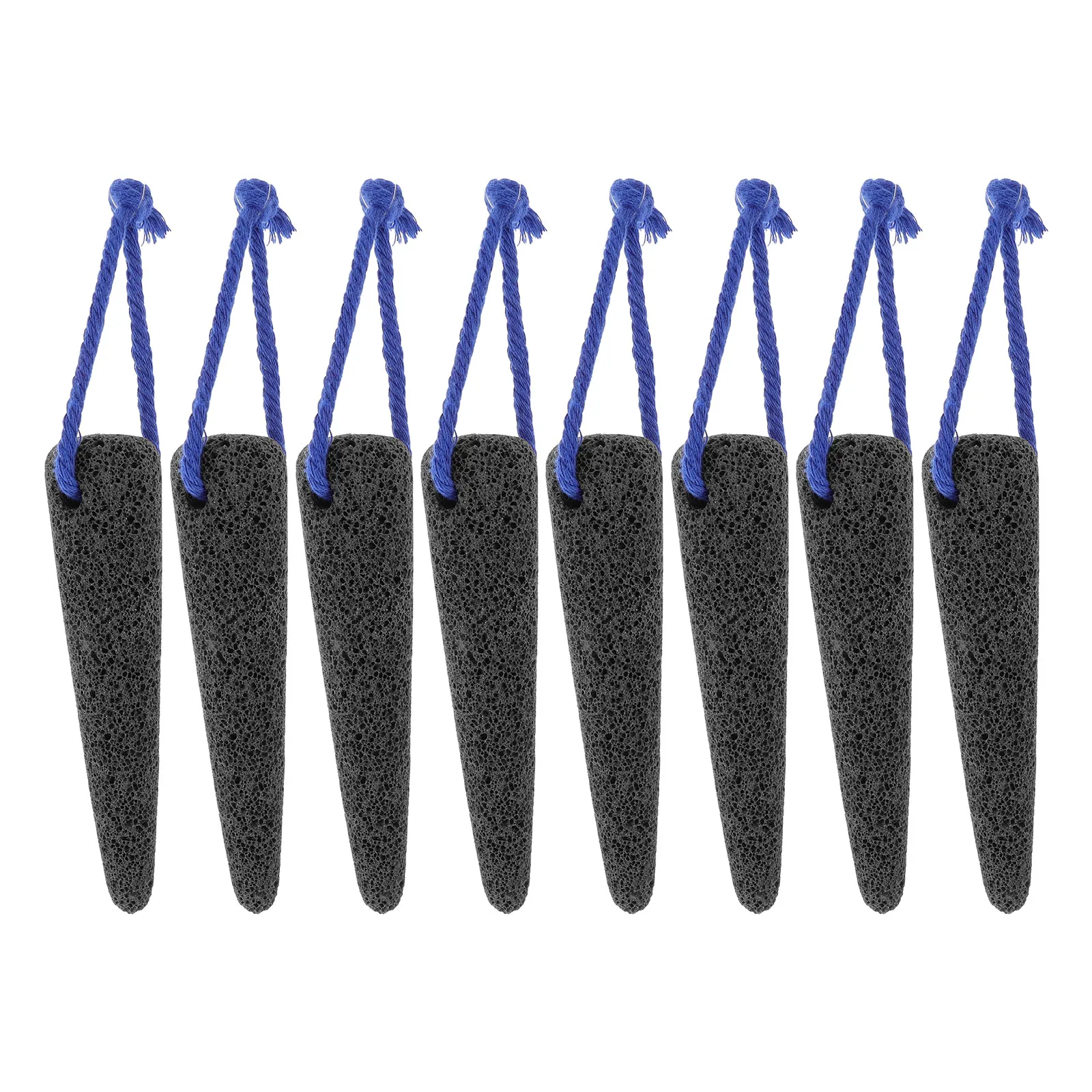 8Pcs Foot Care Pumice Stone Volcanic Foot Scrubber Cone Shape Dead Skin Remover for Corn Callus Exfoliator Precise Toe Heel Gap