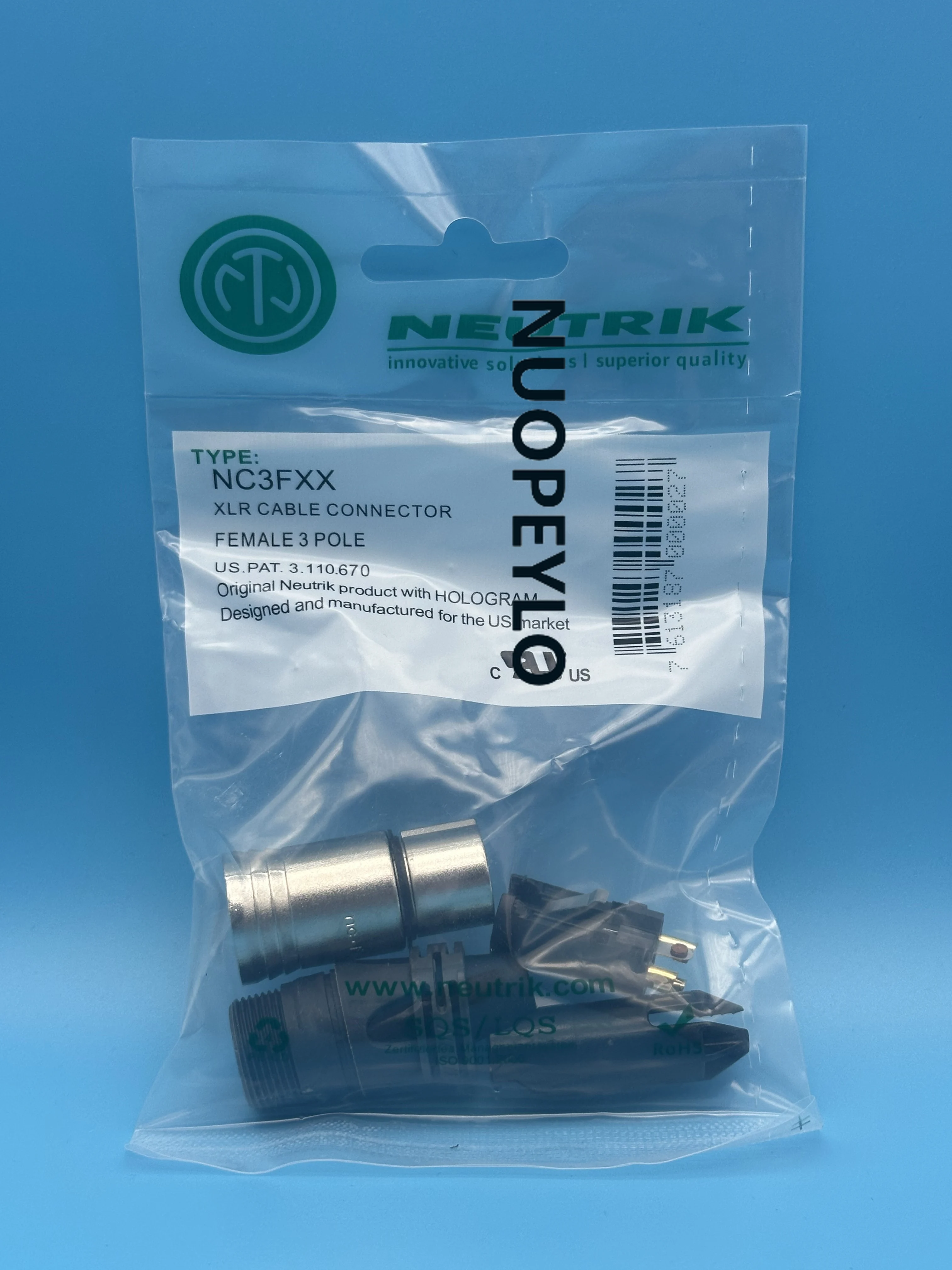 NEUTRIK connector NC3MXX & NC3 - Xlr Microphone Condenser ulasan dan harga