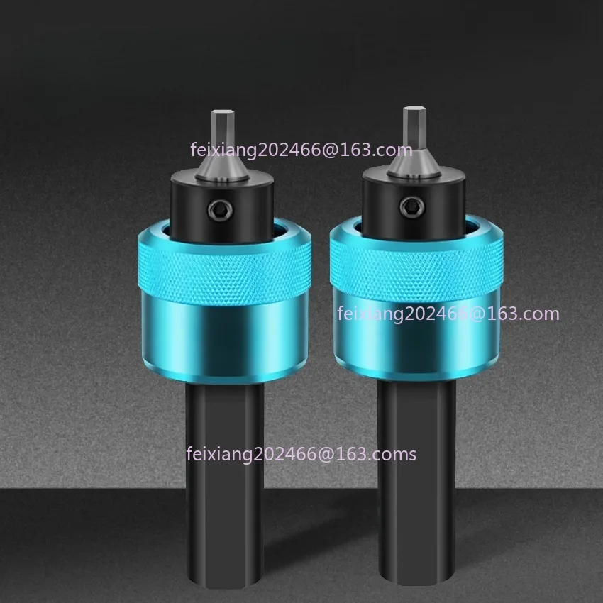 CT08 CT16 HSS-TiCN Rotary Broach Punching Cutter 8mm 16mm Shank Inner Hexagon for Steel/Stainless Steel