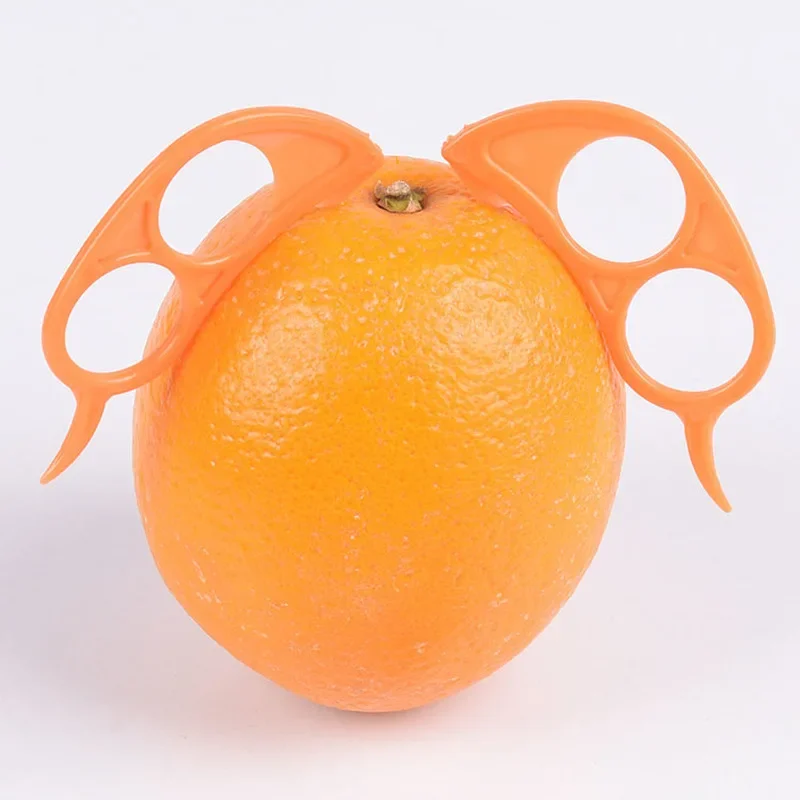 3/1pcs Fruit Orange Peelers Zesters Creative Lemon Oranges Peeler Slicer Stripper Easy To Use Open Citrus Tools Kitchen Gadgets