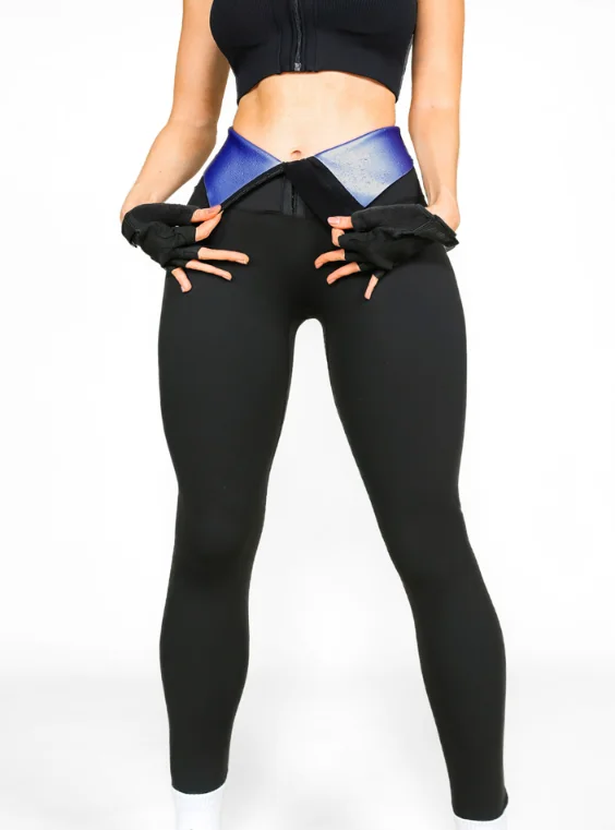 Mode Taille Cinching En Buikverstrakking Fitness Broek Training En Heup Lifting Yogabroek Zweetopwekkende Strakke Broek