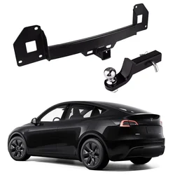 BEVO for Tesla Model Y Juniper Tow Hitch Tow Hook Adapter Tow Hook Rear Trailer Ring Receiver for Model Y 2020-2026 Accessories