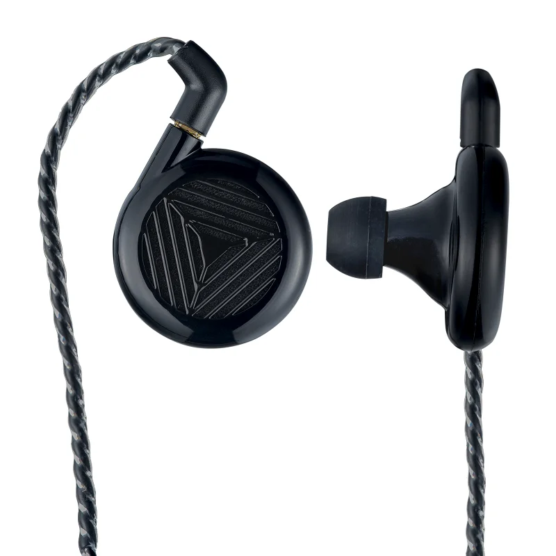 

Flat Diaphragm in-Ear Headphones, High Fidelity, Gold, HIFI in-Ear Tablet Headphones