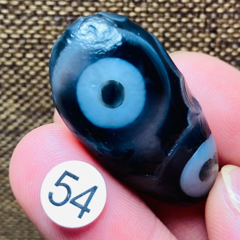 Agate noire naturelle de Mongolie de haute qualité, spécimen minéral, cristal énergétique, pierre de guérison Chakra Reiki, décoration de jardin 47-65