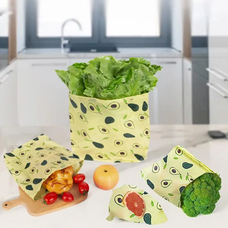Bee Wax Cloth Fresh-Keeping Paper Fresh-Keeping Cloth Food Packaging Paper Reusable Bee Wax Cloth Fruit Storage Food Wraps