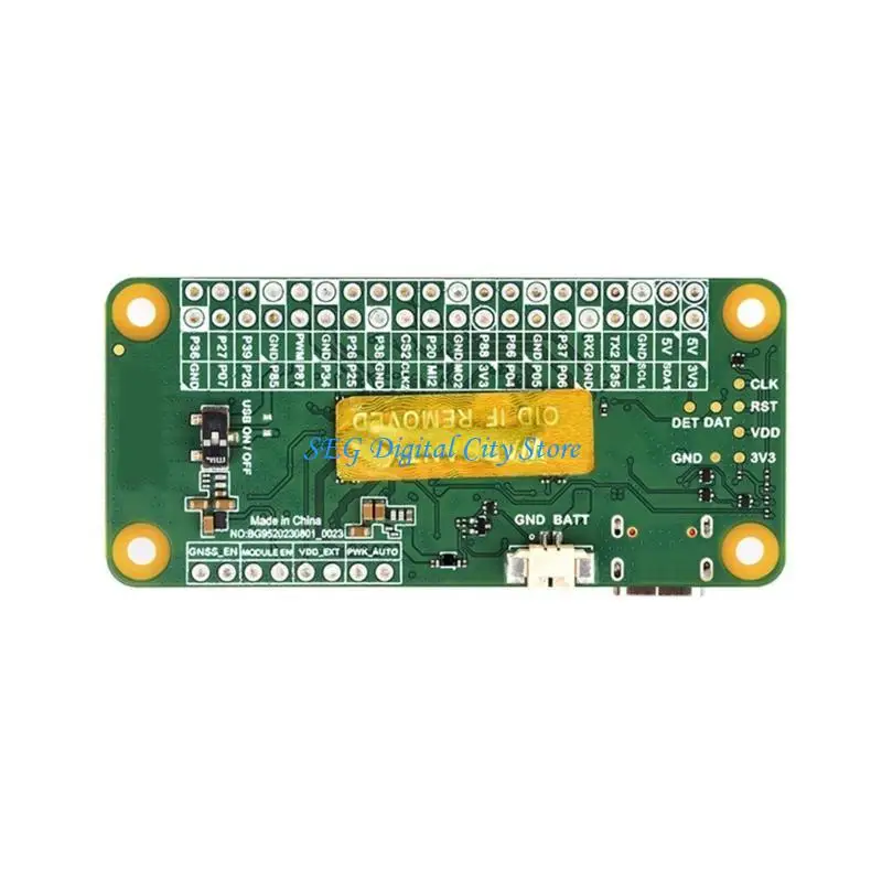 لوحة تطوير U75B BG93 لدعم تحديد المواقع RPI HAT IoTs LTE